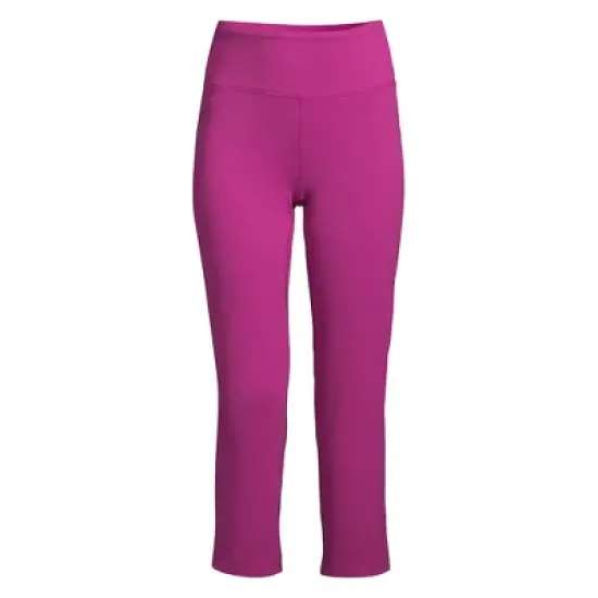Lands' End Women's Active Crop Yoga Pants image {13}