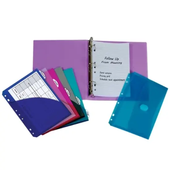 C-Line&reg; Mini Binder Starter Kit, Assorted, Pack of 2 image {1}