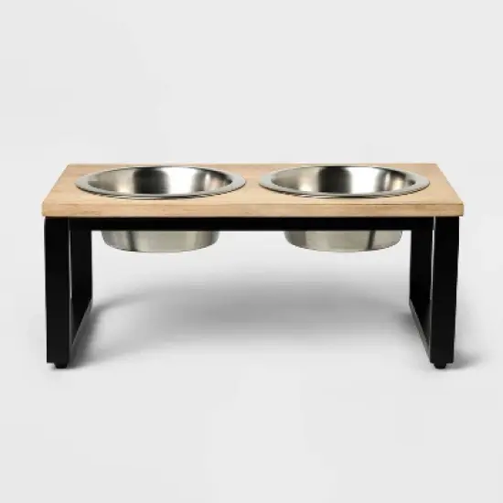 Collapsible Elevated Feeder Double Cat & Dog Bowl - Boots & Barkley&trade; image {3}