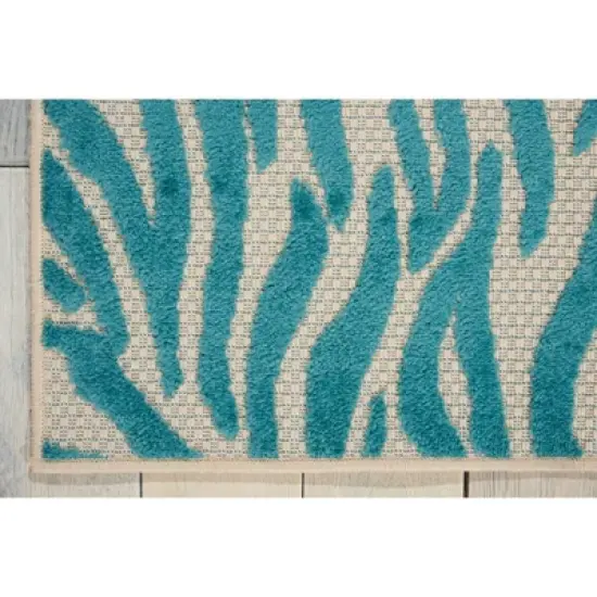 Nourison Aloha Vibrant Zebra Indoor/Outdoor Area Rug image {3}