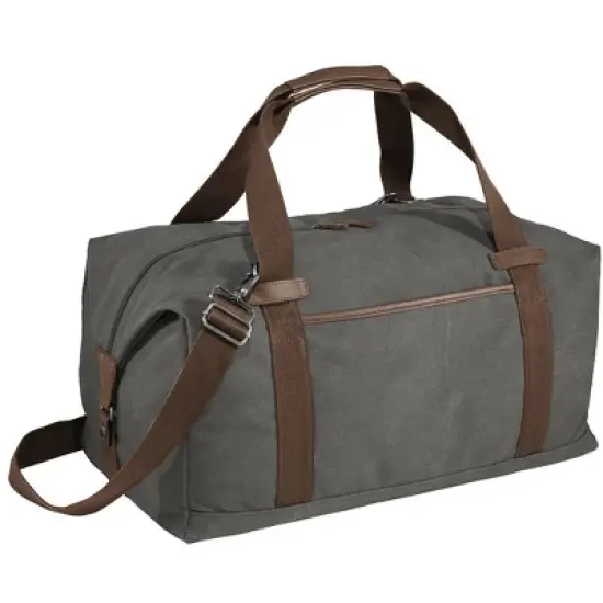 Port Authority Classic Expandable Duffel Bag with Faux Leather Trim - 45L image {9}