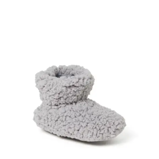 Dearfoams Kid's Unisex Harley Pile Baby Bootie Slipper image {5}