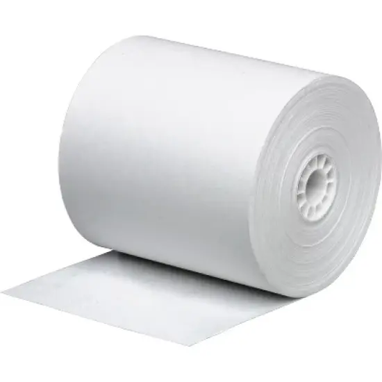 Business Source Paper Rolls Single Ply 2-1/4"x150' Bond 3/PK WE 31820 image {1}