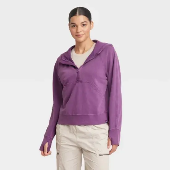 Women's 1/2 Zip Fleece Pullover - JoyLab&trade; image {4}