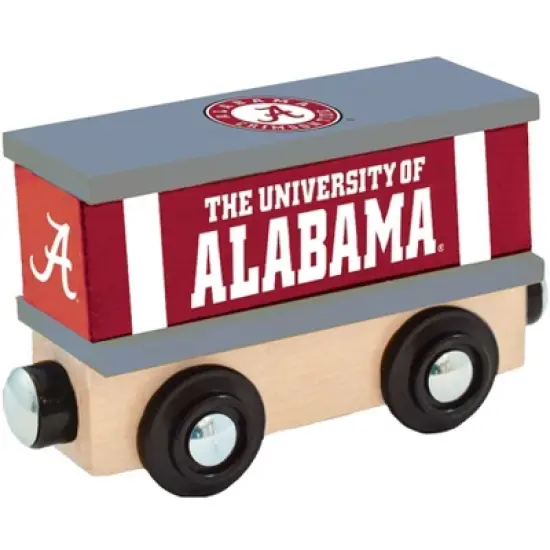 MasterPieces Wood Train Box Car - NCAA Alabama Crimson Tide image {6}