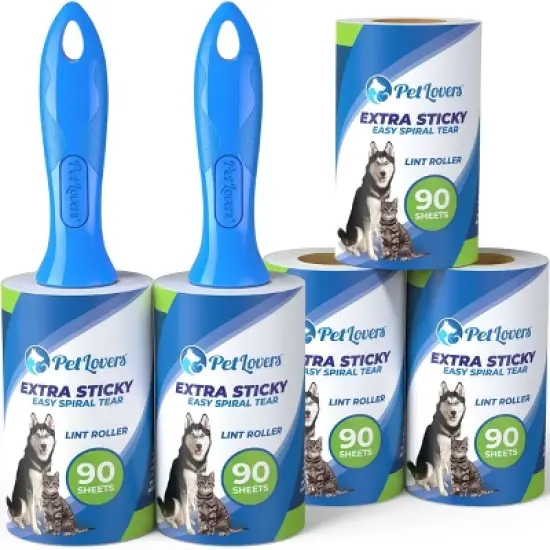 PetLovers Extra Sticky Lint Roller for Pet Hair image {1}