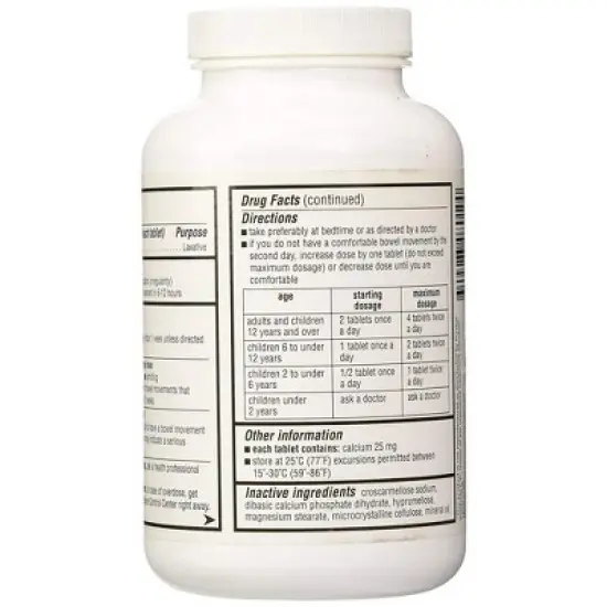 Senna Time Laxatives 8.6mg Tabs 1000 Ct image {1}