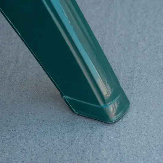 Outsunny Patio Dining Table with Umbrella Hole Round Outdoor Bistro Table for Garden Lawn Backyard image {4}