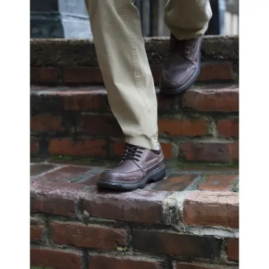 Dockers Mens Overton Leather Rugged Casual Oxford Shoe with Stain Defender - Wide Widths Available image {6}