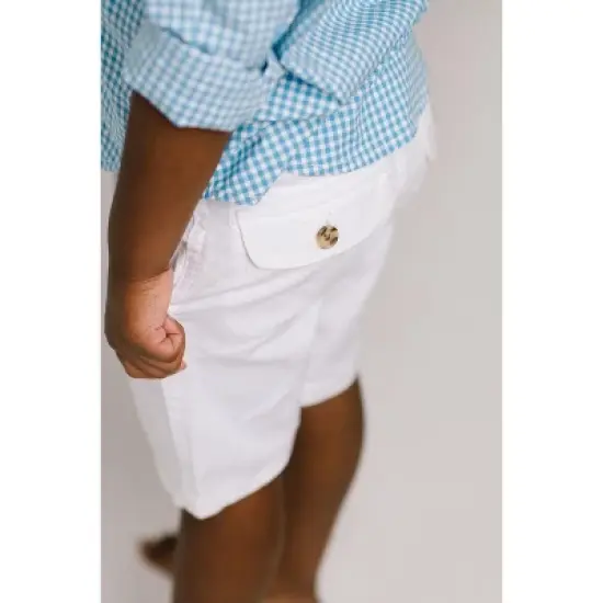 Hope & Henry Boys' Relaxed Linen Short, Infant image {5}