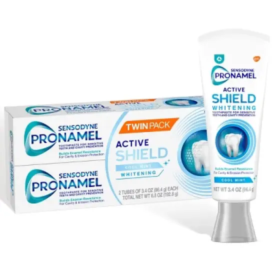 Sensodyne Pronamel Active Shield Whitening Toothpaste - 2pk image {9}