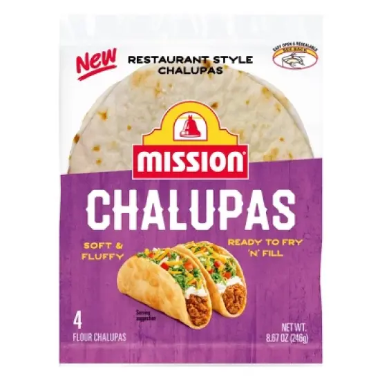 Mission Flour Chalupas - 8.67oz image {11}