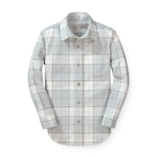 Hope & Henry Boys' Brushed Cotton Button Down Shirt, Infant image {6}