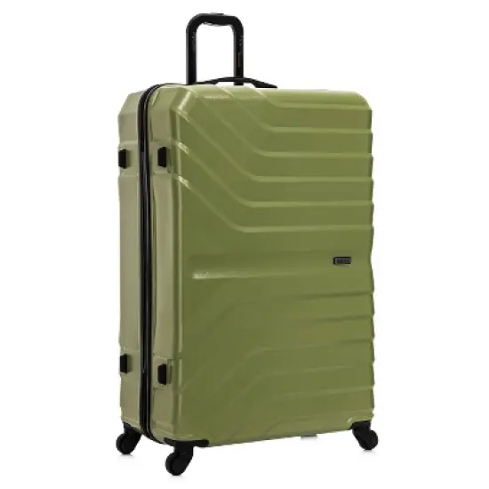 InUSA Aurum Lightweight Hardside Extra Large Spinner Luggage - Green image {4}