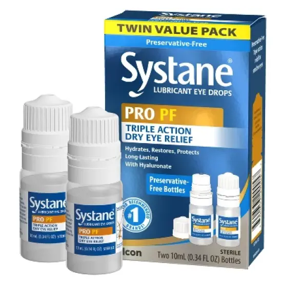 Systane Pro MDPF Eye Drops - 0.34oz/2pk image {1}