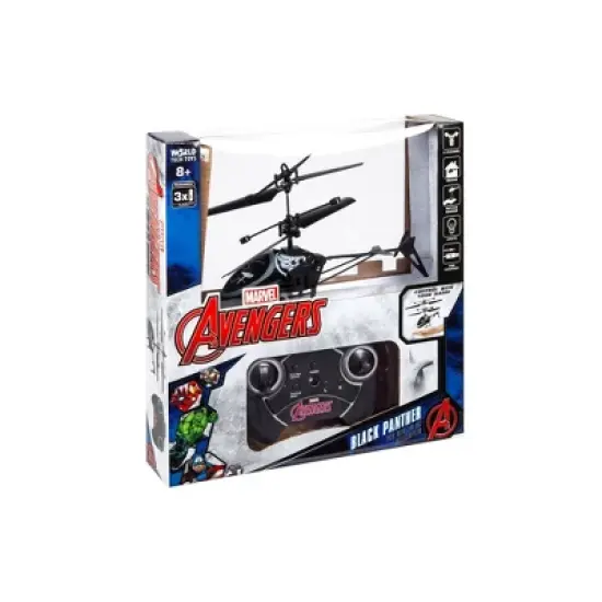World Tech Toys Marvel Black Panther 2CH IR Helicopter image {2}