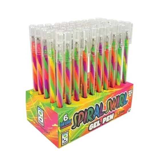 Geddes Spiral Swirl Gel Pens - 50 per display image {7}