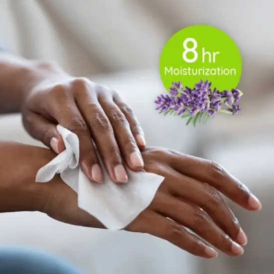 Wet Ones Antibacterial Hand Wipes Lavender - 10pk/20ct image {4}