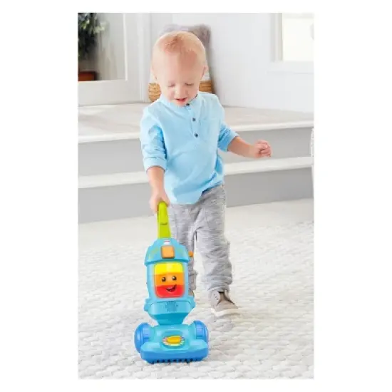 Fisher-Price Laugh and Learn Light-up Learning Vacuum image {1}