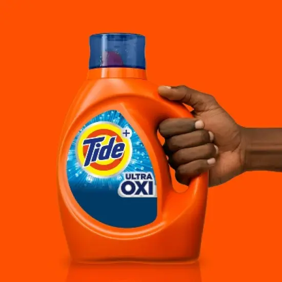 Tide Plus Ultra Oxi Liquid Laundry Detergent image {3}