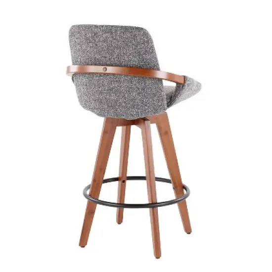Cosmo Mid-Century Modern Modern Counter Height Barstool - LumiSource image {2}