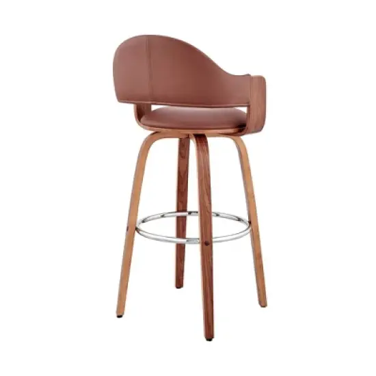 26" Daxton Counter Height Barstool - Armen Living image {6}