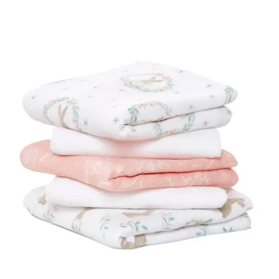 aden + anais Essentials Muslin Squares Baby Blankets - 5pk image {3}