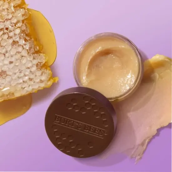 Burt's Bees Natural Overnight Intensive Lip Treatment - Ultra-Conditioning Lip Mask - 0.25oz image {5}