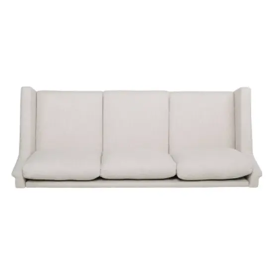 Dupont Contemporary 3 Seater Fabric Sofa - Christopher Knight Home image {4}