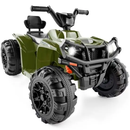 Best Choice Products 12V Kids Ride-On ATV Quad w/ Bluetooth, 2.4mph Max, Treaded Tires, LED Lights, Radio image {7}