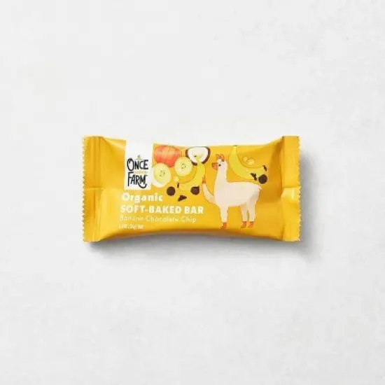 Once Upon a Farm Snack Bars Banana Choc Chip Oat - 9.6oz/8ct image {3}