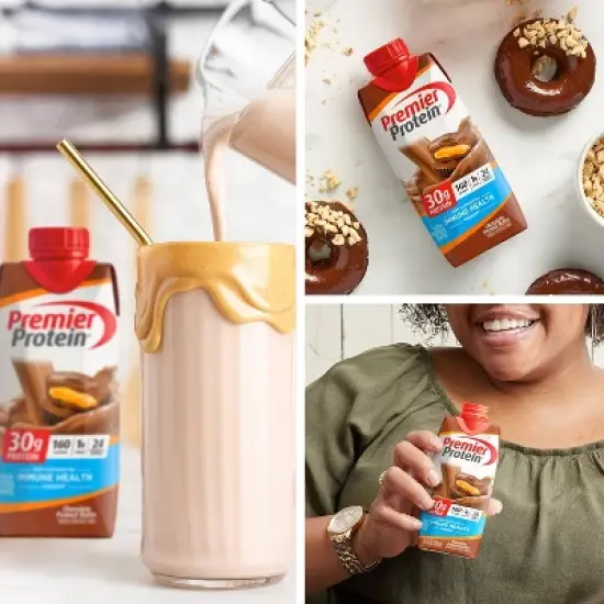 Premier Protein Nutritional Shake - Chocolate Peanut Butter image {2}