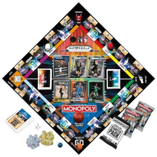 Monopoly Panini Prizm: NBA 3rd Edition Board Game image {4}