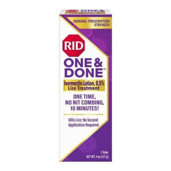 RID One & Done Ivermectin Lotion Scalp Treatment - 4oz image {7}