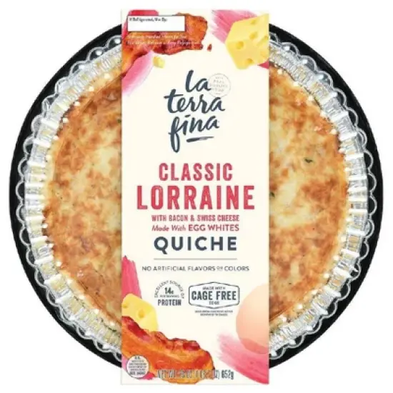 La Terra Fina Lorraine Quiche - 23oz image {6}