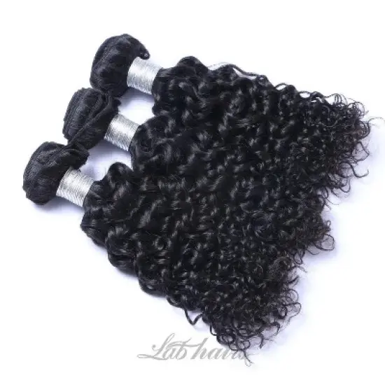 Labhairs 3PCS Brazilian Deep Wave Bundles Deal 100% Virgin Human Hair image {4}