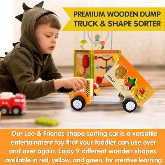 Leo & Friends Shape Sorting Dump Truck image {5}