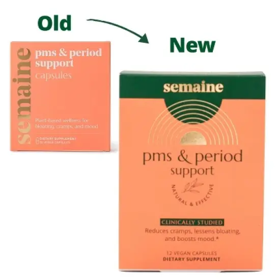 Semaine Health Plant-Based Menstrual Relief Pill - 12ct image {2}