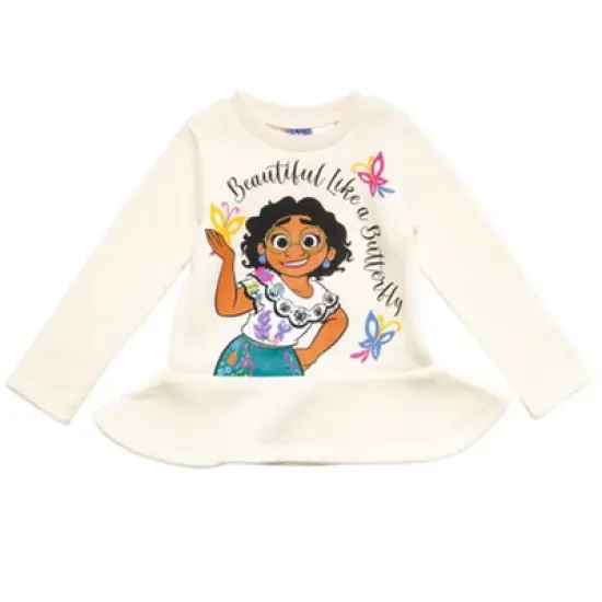 Disney Encanto Mirabel Luisa Isabela Girls Pullover Fleece Sweatshirt and Leggings Outfit Set Toddler image {2}