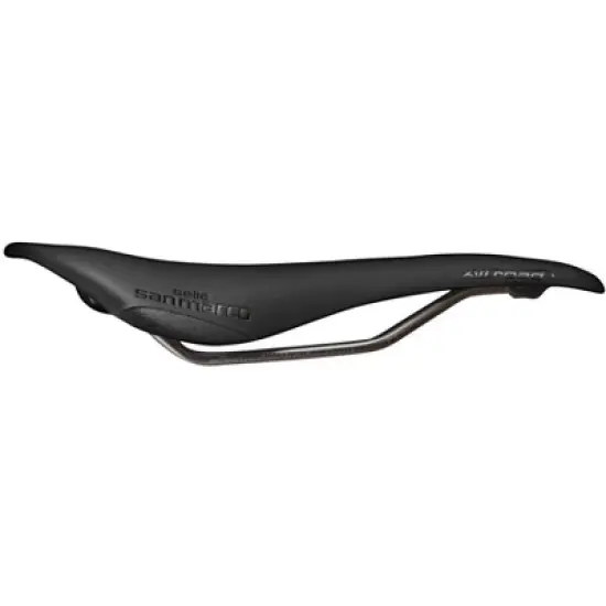 Selle San Marco Allroad Open Fit Racing Saddle - Black 146mm Width Manganese image {1}