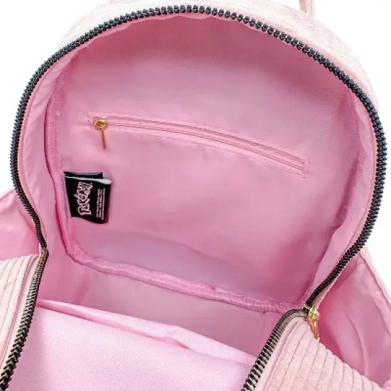 Pokemon Mini Backpack - Pink Corduroy Eevee image {4}