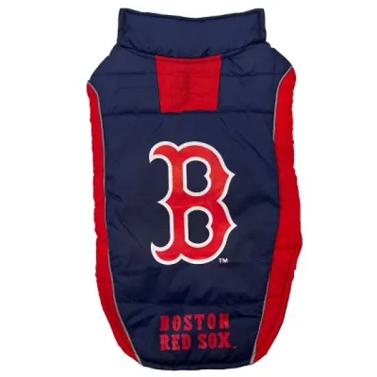 MLB Boston Red Sox Pets Puffer Vest image {4}