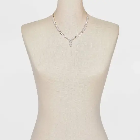 SUGARFIX by BaubleBar Pearl Collar Necklace - Gold image {1}