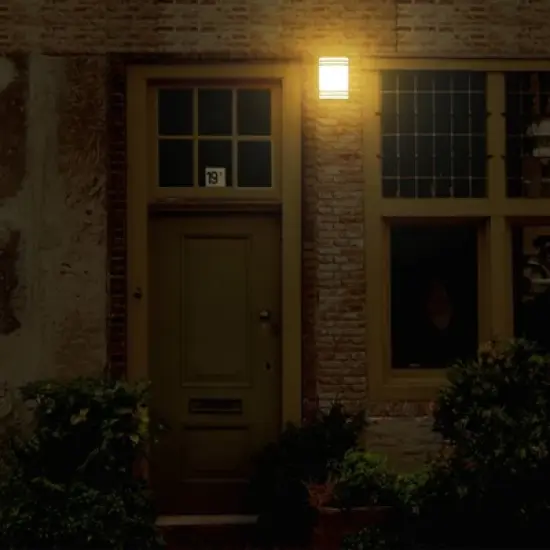 LED Solar Half Moon Wall Light - Techko Maid image {9}