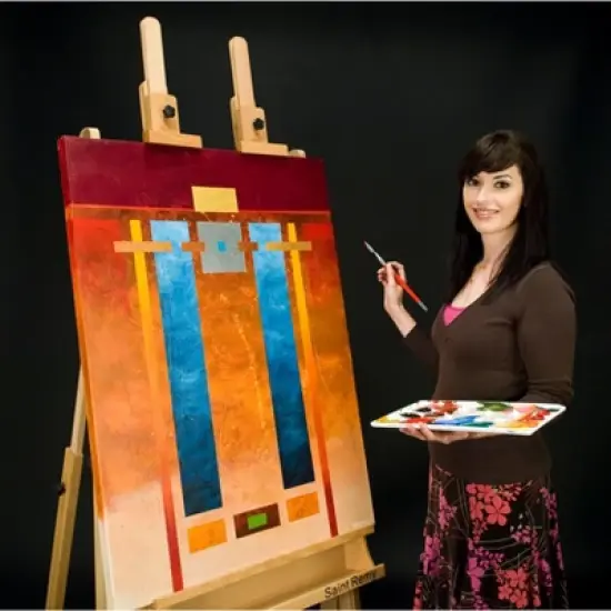 Creative Mark Saint Remy Multi-Angle Studio Easel, Any Angle, Even Flat image {6}