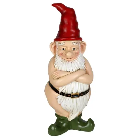 13.7" Resin Naked Ned Garden Gnome - Exhart image {6}