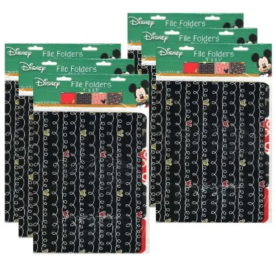Eureka Mickey Color Pop! File Folders, 4 Per Pack, 6 Packs image {2}