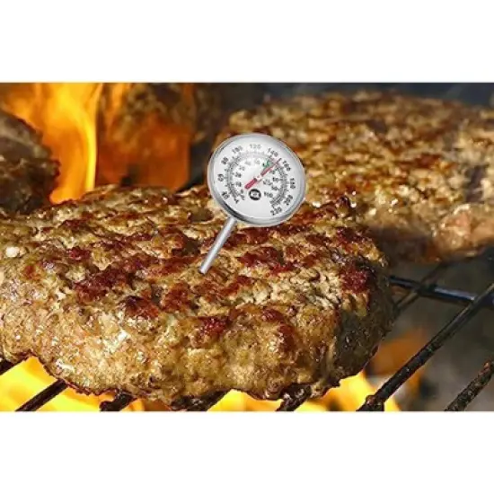 Itopfox Instant Read Food Thermometer with Clip for Coffee, Tea, Chocolate Milk Foam, and Meat Cooking image {3}