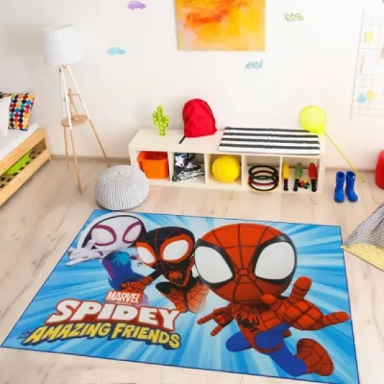 Spidey & Friends 54"x78" Area Rug image {1}