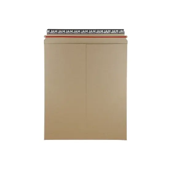 JAM Paper Stay-Flat Photo Mailer Envelopes 12.75x15 Kraft Self-Adh Closure 8866645 image {3}